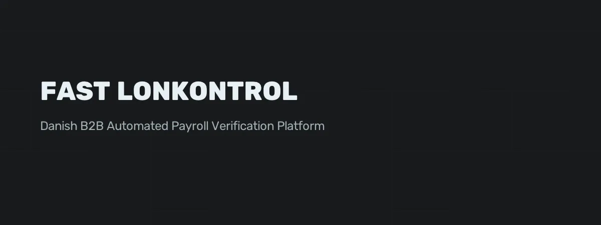 Fast Lønkontrol Project Banner