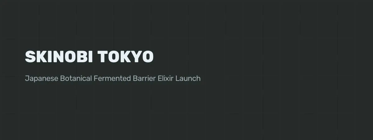 Skinobi Tokyo Project Banner