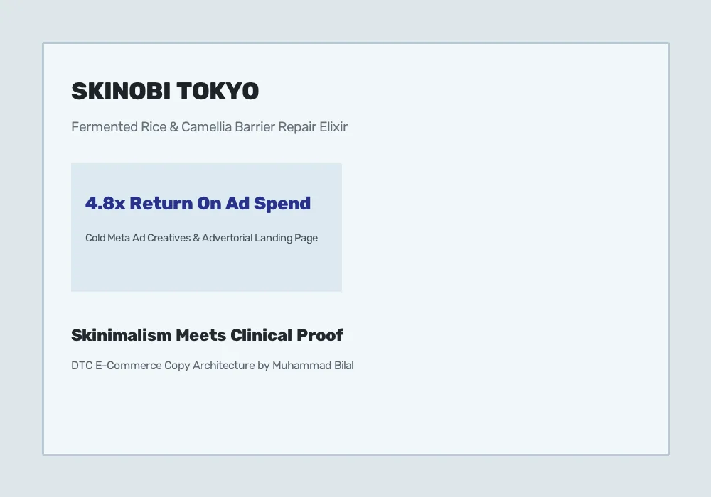 Skinobi Tokyo Project Preview
